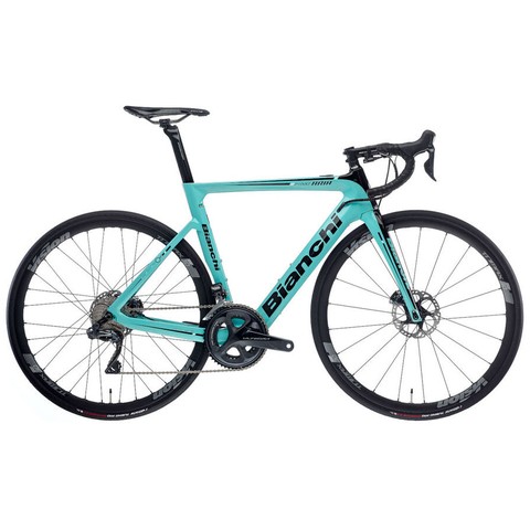 A Bianchi Aria E-Road Di2 road bike from 2020.